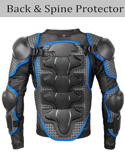 Kids Motorcycle Jacket with Chest Back Elbow Protection D890317