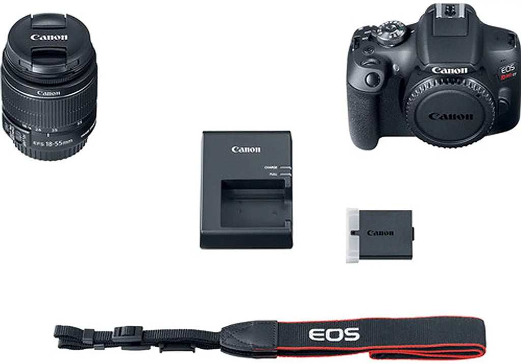 DSLR Camera with 18-55mm Zoom Lens, 32GB Memory, Case and Tripod Bundle G958