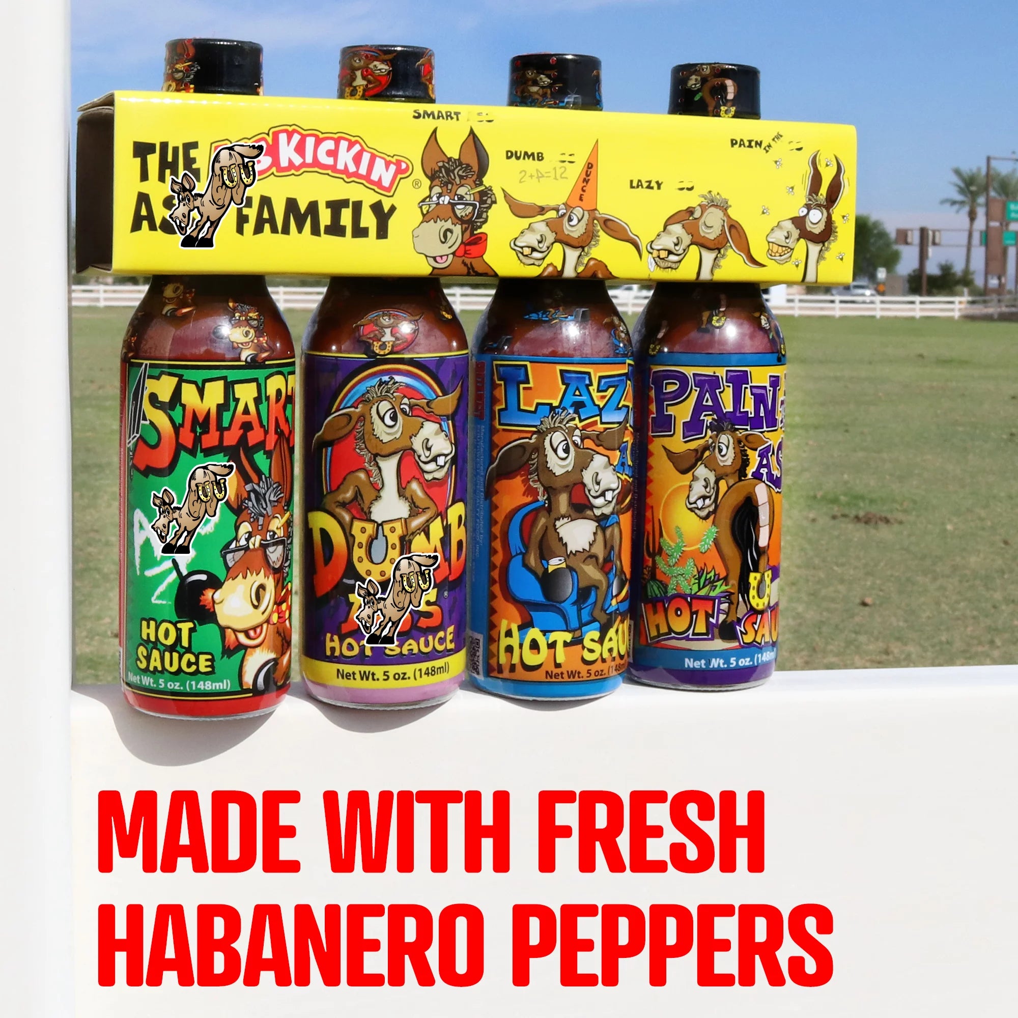 Hot Sauce Gift Set – 5oz, 4 Pack B367