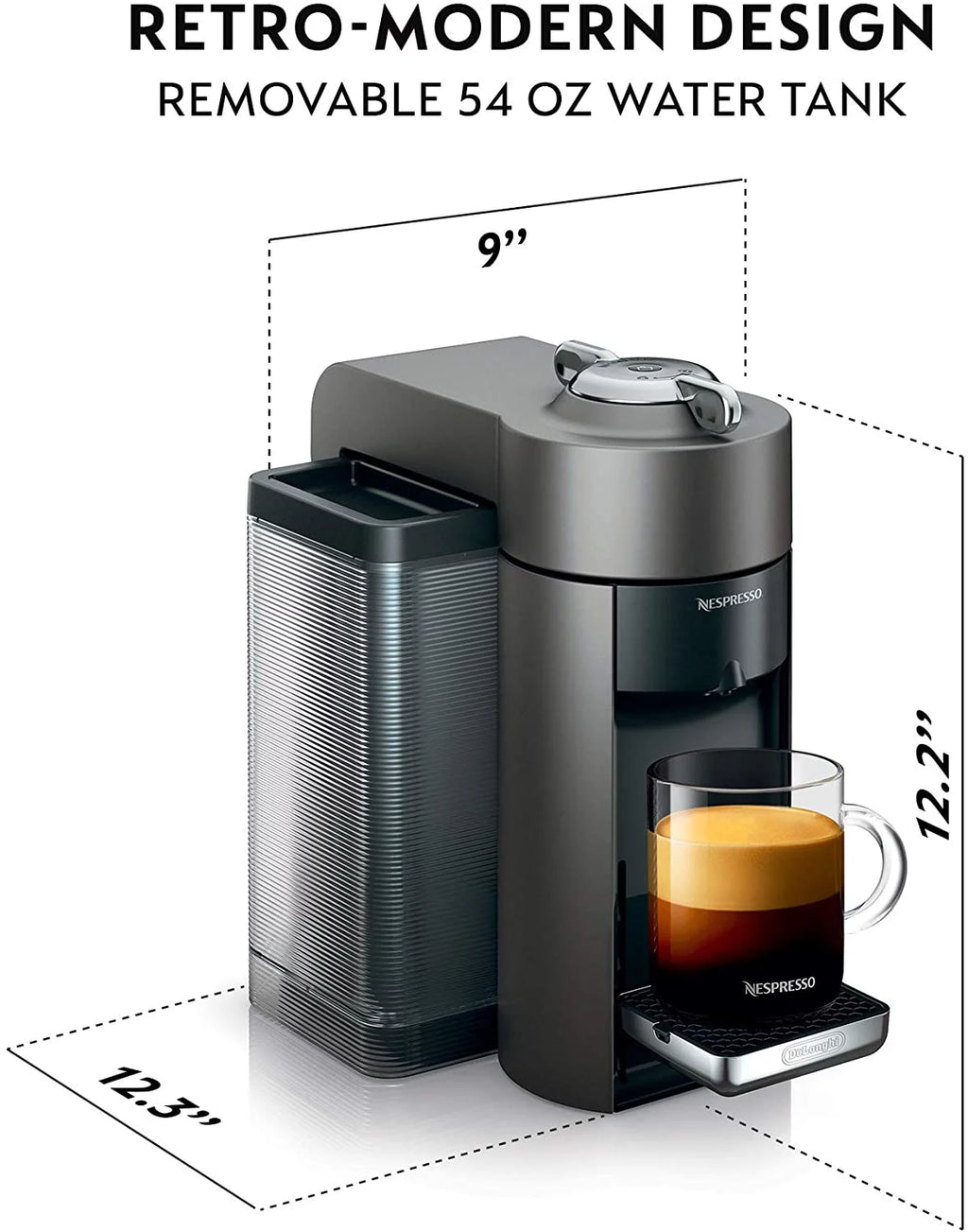 Coffee and Espresso Machine with Milk Frother Y9823