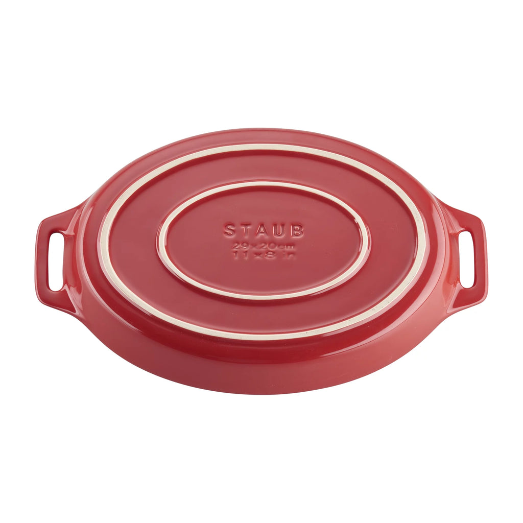 Ceramic Oval Baking Dish Set, 2-Piece Q34226