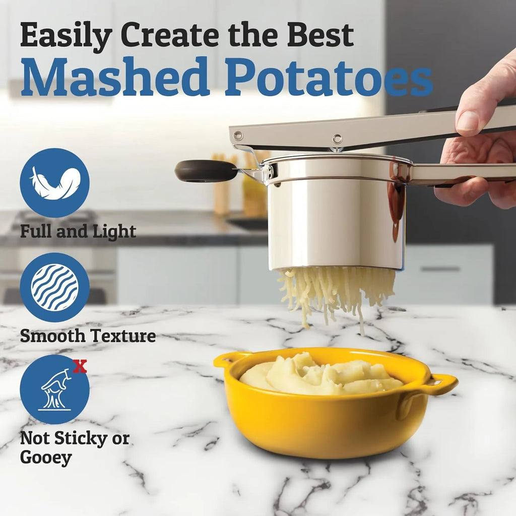 Potato Ricer, Heavy Duty Stainless Steel T7976