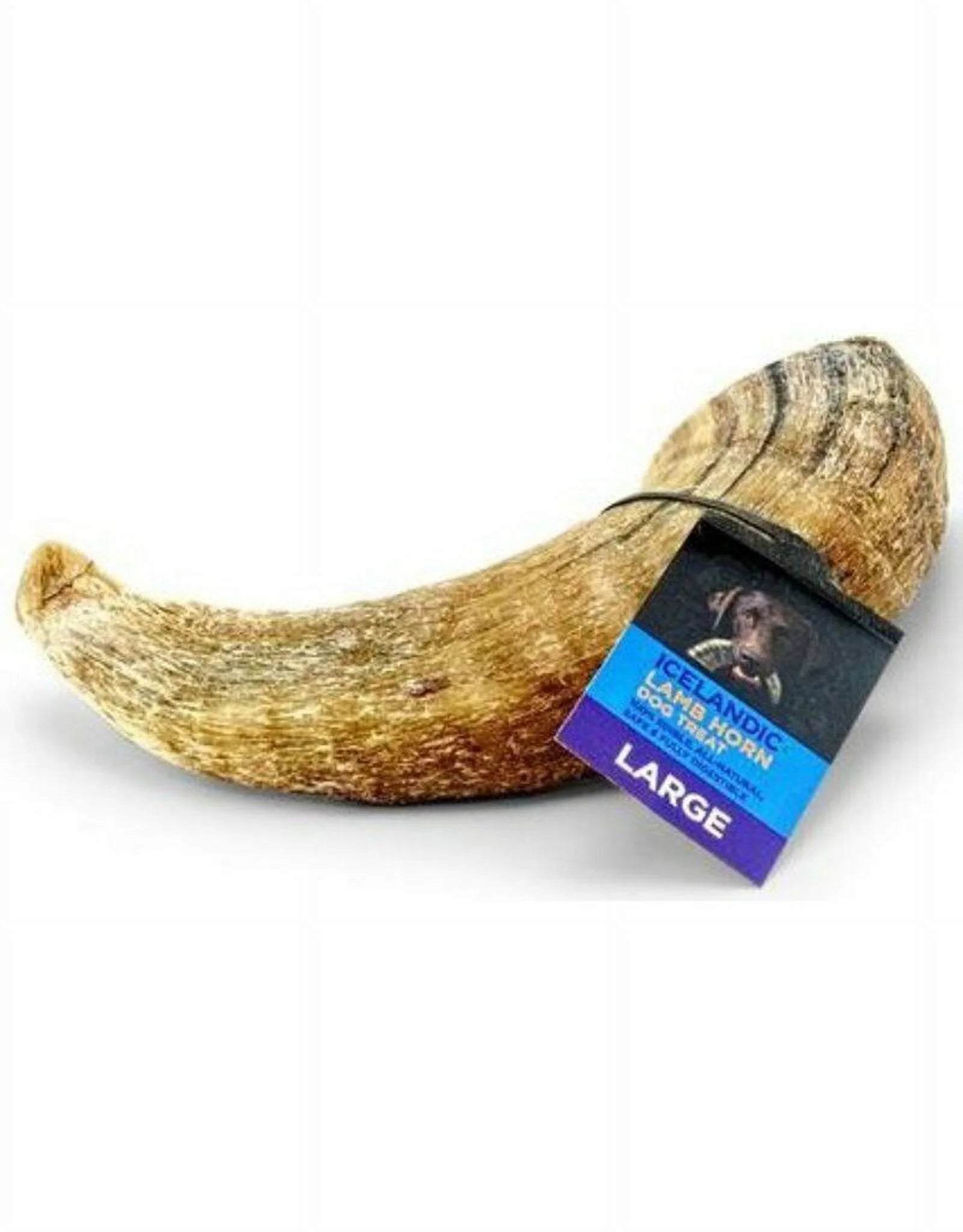 Lamb Horn Dog Chew, Assorted Sizes R683