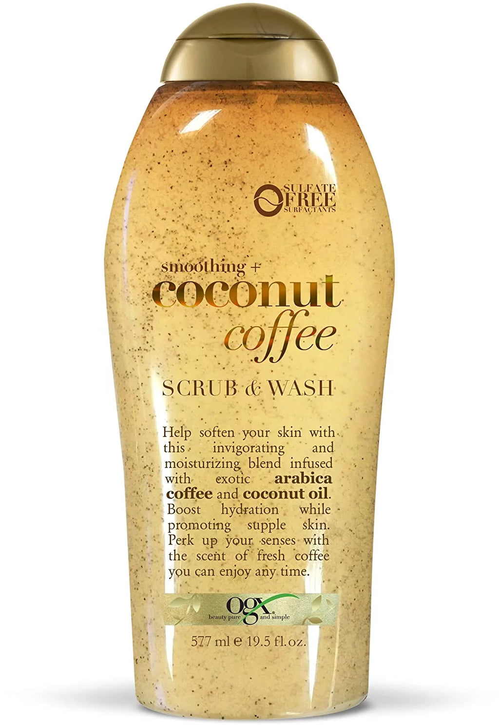 Coconut Coffee Body Scrub & Wash, 5 Pack J76781