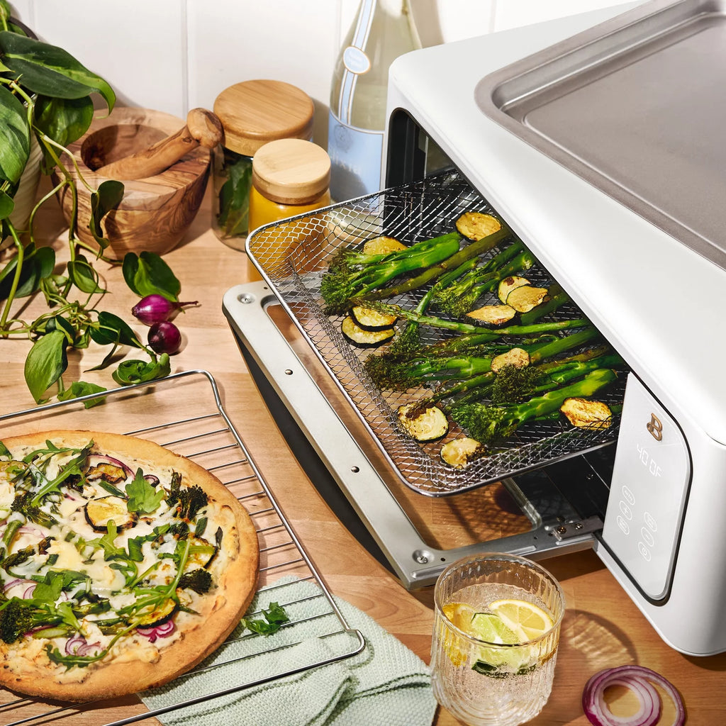 Infrared Air Fry Toaster Oven, 9-Slice, 1800 W, White S1414