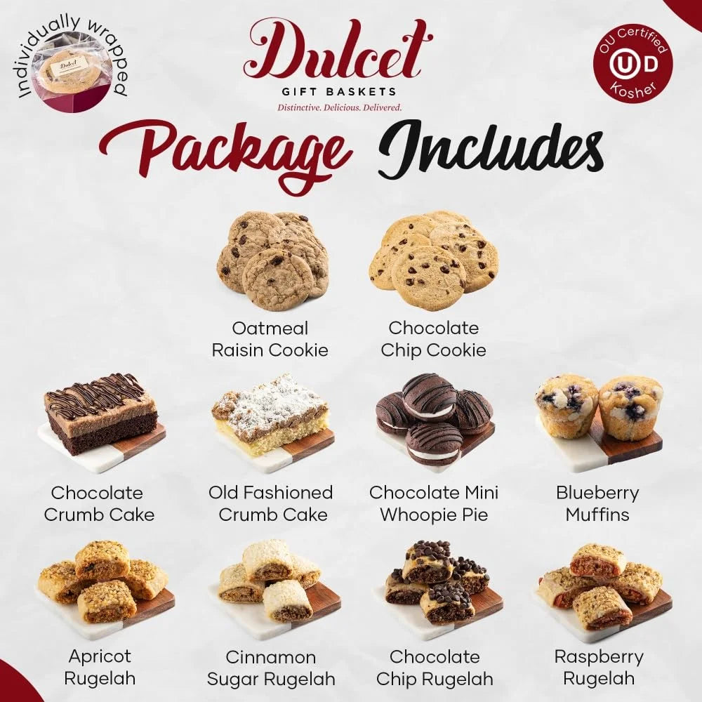 Holiday Baked Goods Gift Box with Cookies and Pastry Q54289