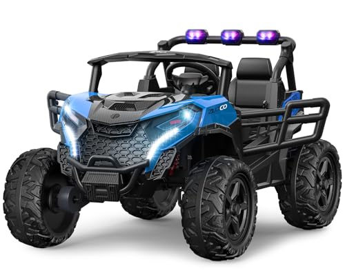 24V 2 Seater Ride on Car Truck, 4WD, Remote Control, Pink C7603