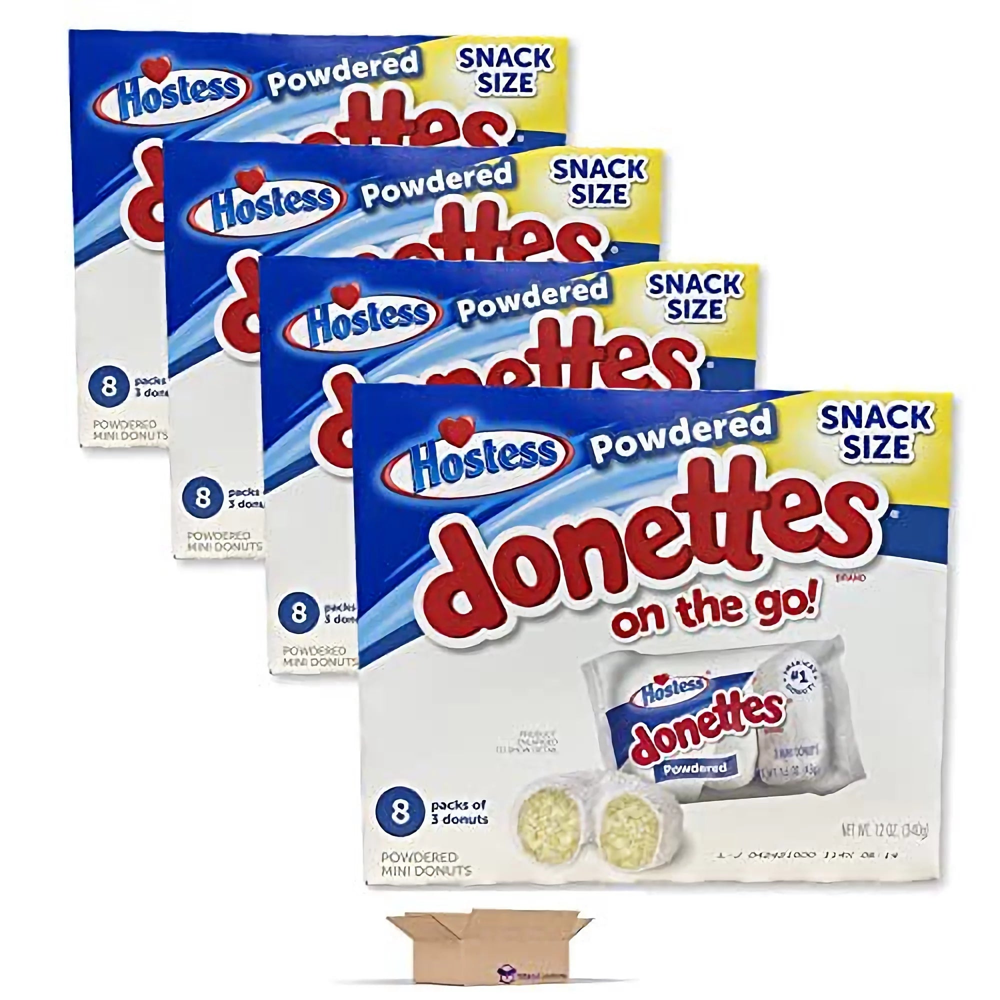 Powdered Donuts Bulk Value Pack, 96 Total L931