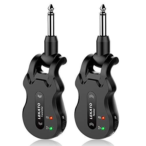 Wireless Guitar System 5.8GHz Transmitter Receiver for Electric Bass J50204