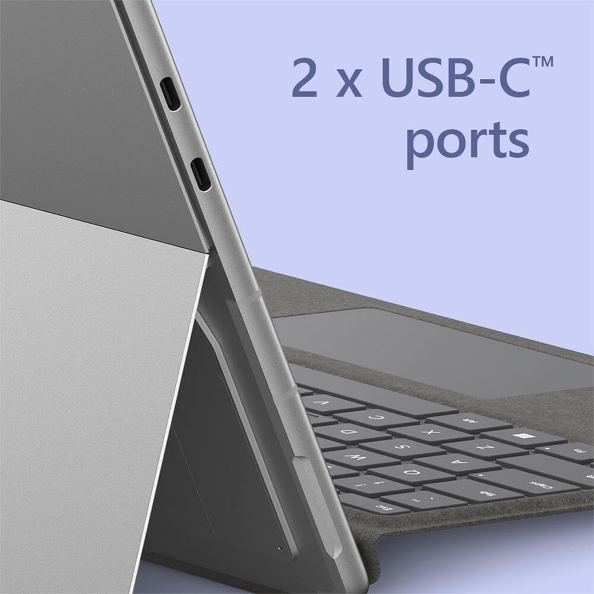 Surface Pro 9 Tablet 13" 8GB RAM 128GB SSD Windows 11 Pro 5G Platinum N652