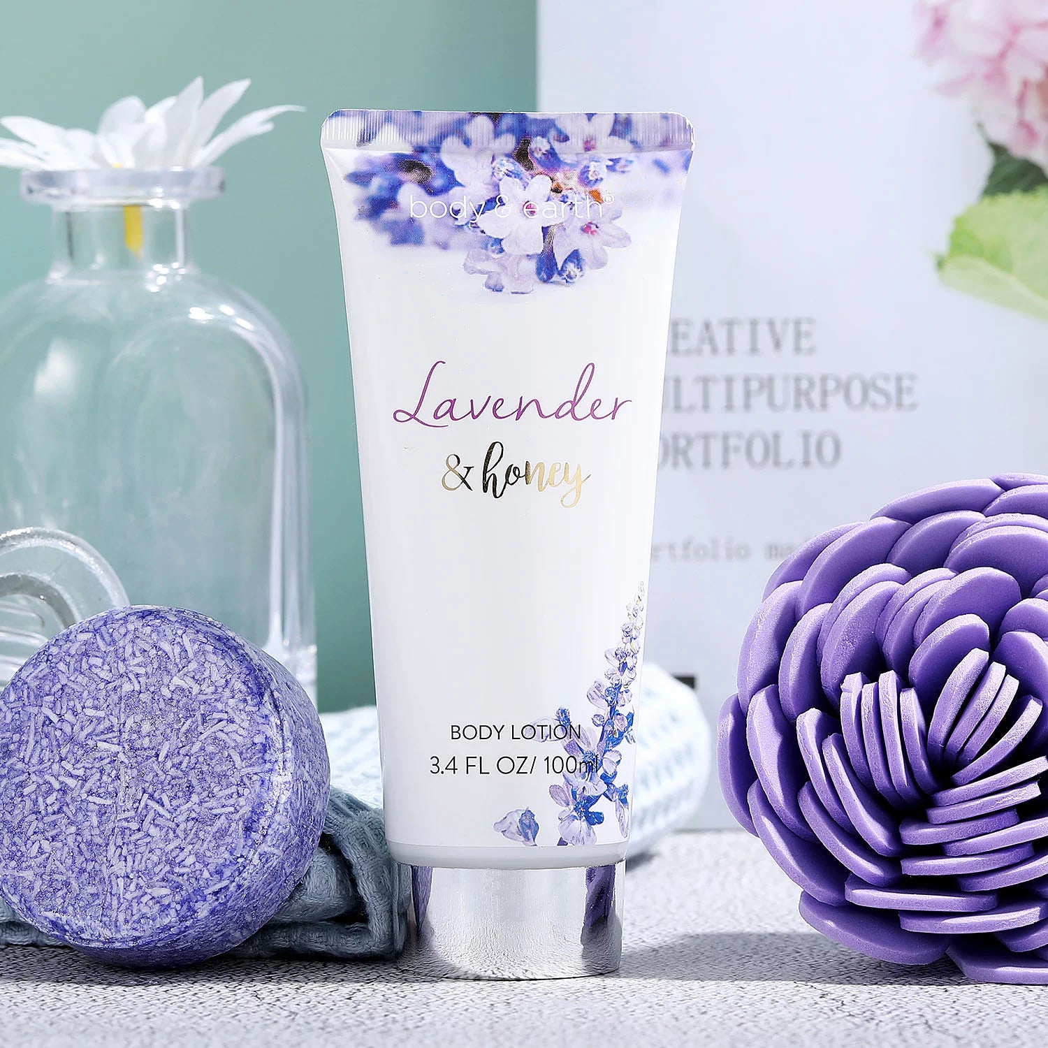Lavender and Honey Spa Gift Set for Women Q745